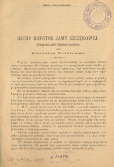 Ostry ropotok jamy szczękowej (Empyema antri Highmori acutum)